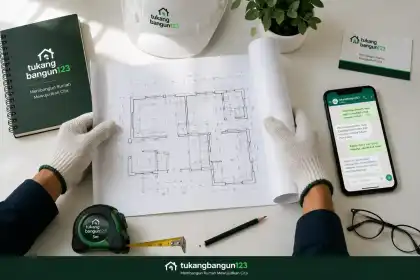 Dokumentasi pekerjaan lapangan TukangBangun123